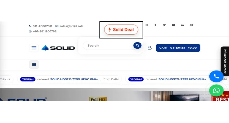 How to Get New Discount Coupon Codes on SOLID Website?